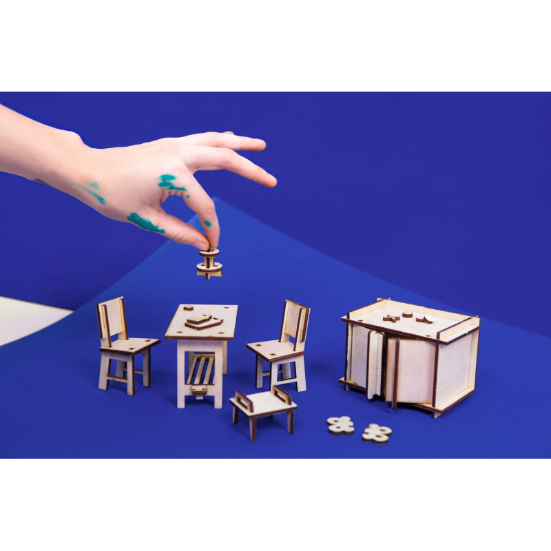 Leksakskök leksak Cribble Craft Kurragömma leksaksbutik