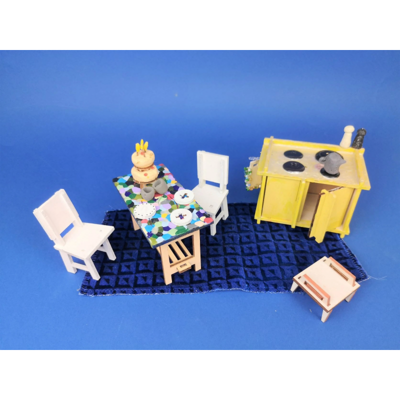 Leksakskök leksak Cribble Craft Kurragömma leksaksbutik