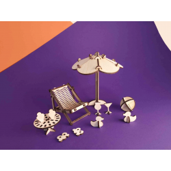 Cribble Craft Vacation byggsats leksak Kurragömma leksaksbutik