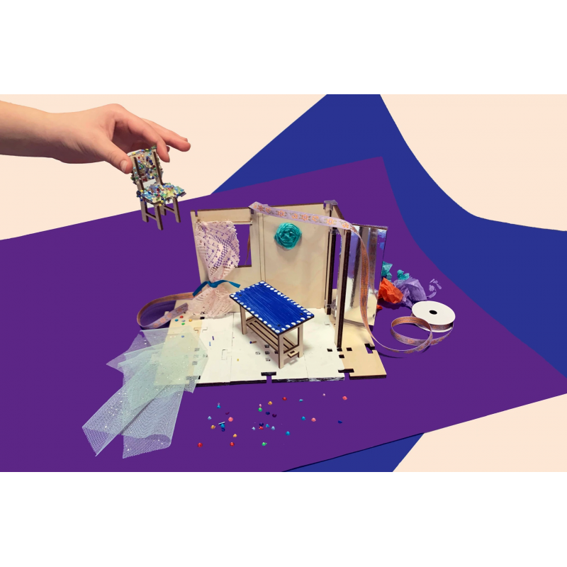 Cribble Craft bag byggsats leksak Kurragömma leksaksbutik