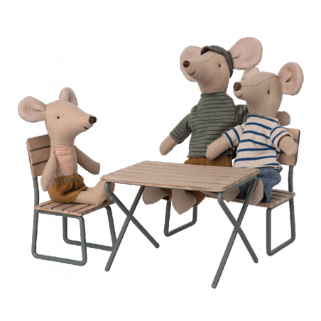 Maileg garden set trädgårdsmöbler mouse Kurragömma leksaksbutik Maileg garden set trädgårdsmöbler mouse Kurragömma leksaksbutik