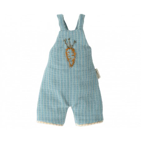 Maileg Rabbit size 2 overalls hängselbyxor Kurragömma leksaksbutik