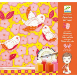 Djeco - Silk painting,...