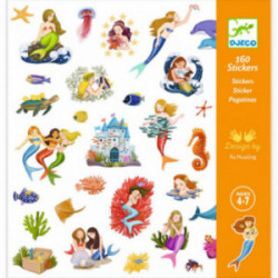 Djeco - Stickers, Mermaid