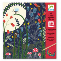 Djeco - Scratch card, Full...