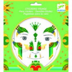 Djeco - Face stickers, Dragon