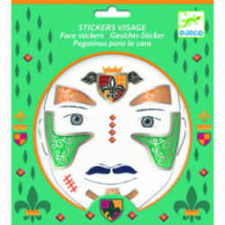 Djeco - Face stickers, Knight