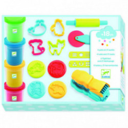 Djeco - 4 tubs and 21 tools