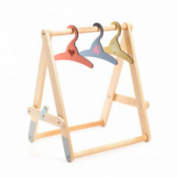Djeco - Clothes Rack & 3...