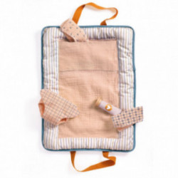 Djeco - Changing bag Blue Fly