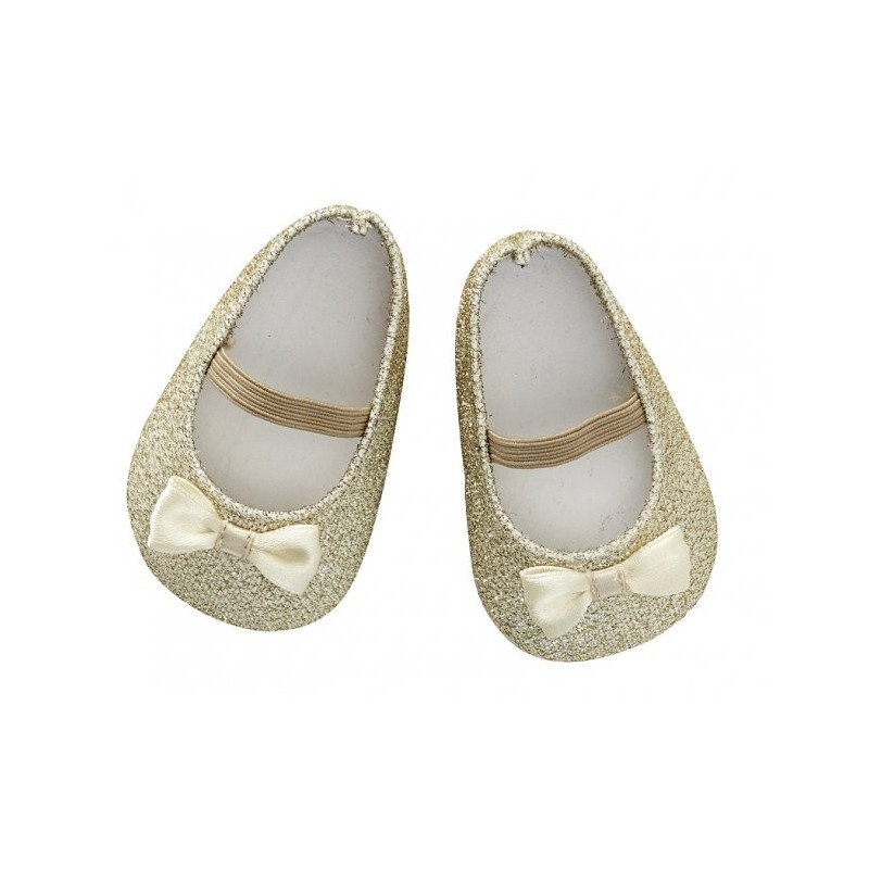 Doll Shoe Gold 45cm