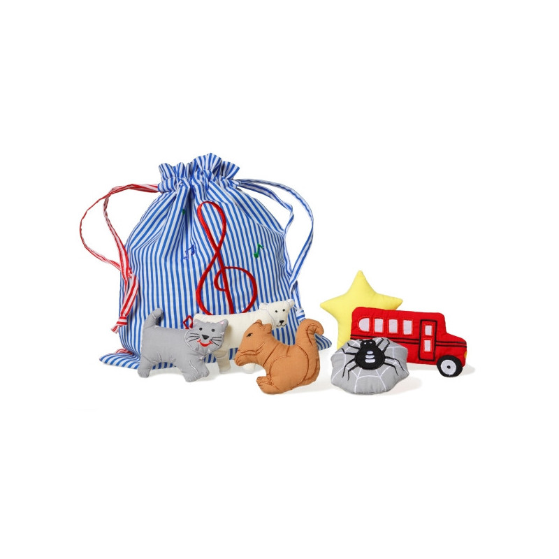 Sångpåse med figurer