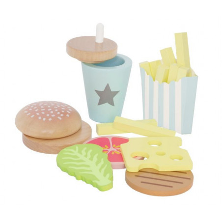 Hamburger meal Hamburger meal