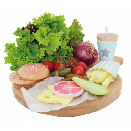 Hamburger meal Hamburger meal