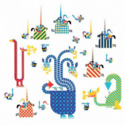 Djeco - Wallstickers, Dragons