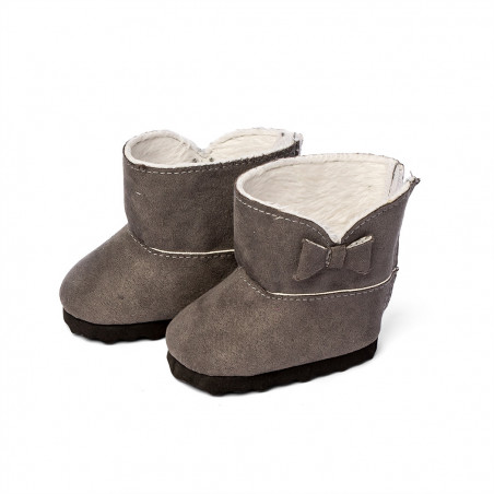 Doll winterboots, Grey