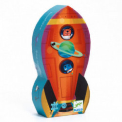 Djeco - Spaceship, 16 pcs
