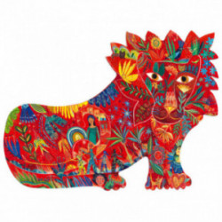 Djeco - Puzz´Art, Lion, 150...