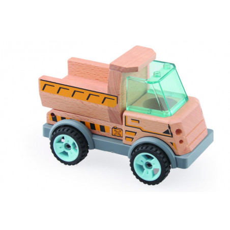 BS Toys - Trälastbil med tippflak