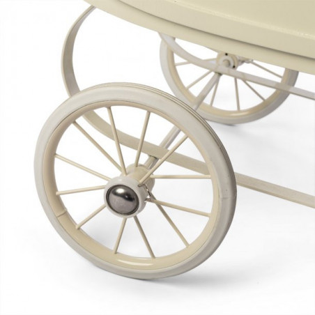 byAstrup - Lyxig retro dockvagn, cream byAstrup - Lyxig retro dockvagn, cream