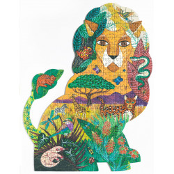 Djeco - Puzz'Art, Lion -...