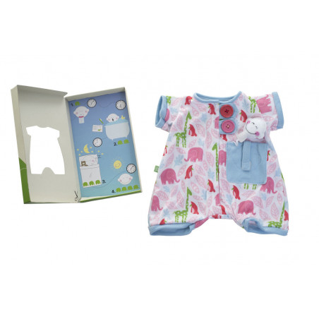 Rubens Baby - Pocket friends pink pyjamas