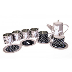 Pellianni - Tin Tea Set Grey