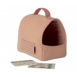 Maileg - Pet carrier - Coral