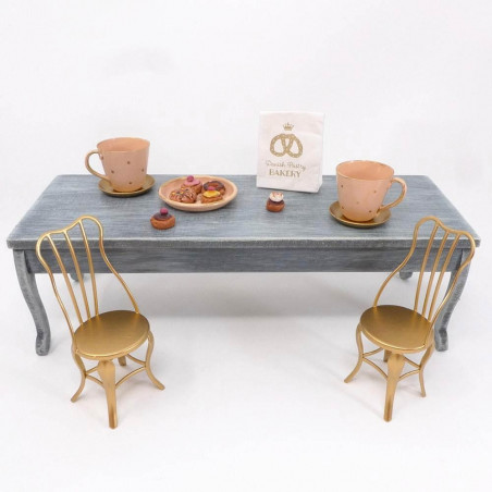 Maileg, vintage chairs micro 2-pack Maileg, vintage chairs micro 2-pack