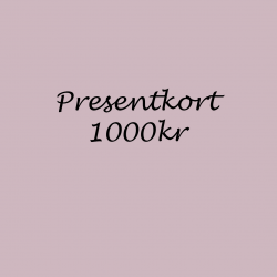 Presentkort 1000kr