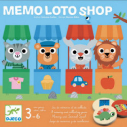 Djeco - Memo loto shop